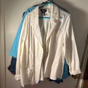 George Arctic White Blazer